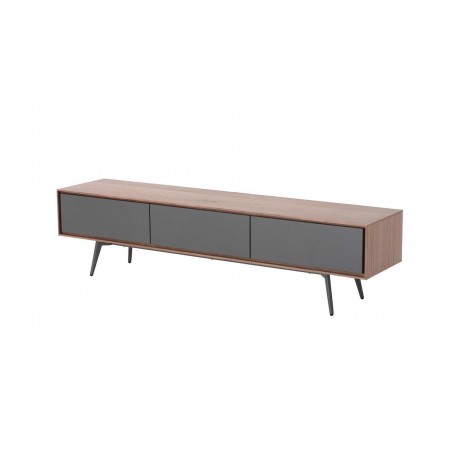 Meuble tv 2 tiroirs, 1 porte abattante, Gamme abys