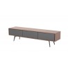 Meuble tv 2 tiroirs, 1 porte abattante, Gamme abys