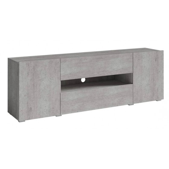 Meuble tv design, 2 portes, 1 tiroir, Gamme notte