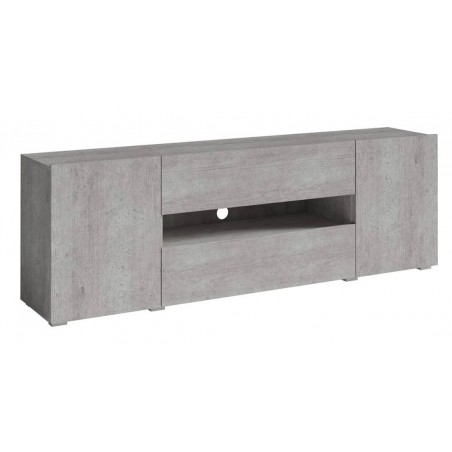 Meuble tv design, 2 portes, 1 tiroir, Gamme notte