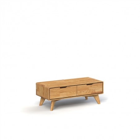Meuble tv en chêne, 2 tiroirs, Gamme rimel