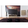 Meuble tv en chêne, 1 tiroir, 1 niche, Gamme iris