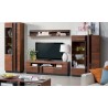 Meuble tv placage chêne, 3 tiroirs, 3 niches, Gamme verone