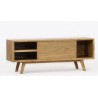 Meuble tv en teck massif naturel, Gamme fiftees