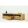 Meuble tv en teck, 1 niche, 3tiroirs, Gamme venise