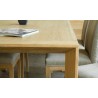 Table a diner en chêne, 200 cm, Gamme milan