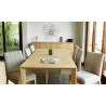 Table a diner en chêne, 200 cm, Gamme milan