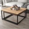 Lot deux tables basses gigogne , Gamme aby