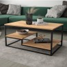 Table basse design triple plateau , Gamme aby