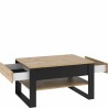 Table basse avec deux tiroirs , Gamme sven