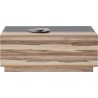 Table basse double plateau en bois, rectangle, Gamme mya