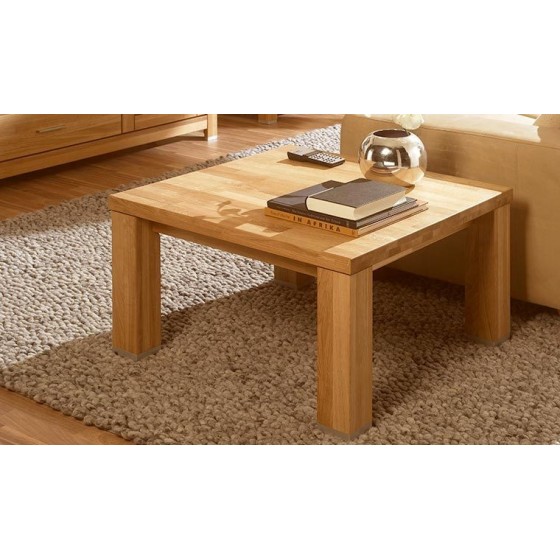 Table basse en chêne, carré, Gamme almada
