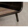 Table basse double plateau en teck recyclé, rectangulaire, Gamme avenue
