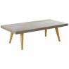 Table basse rectangulaire 120 cm, Gamme alva
