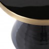 Table basse bleue en verre, Gamme enzo