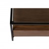 Table basse 2 tiroirs, Gamme helix