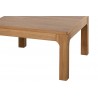 Table basse, 80 cm de longueur, couleur chêne miel, Gamme LATINA