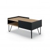 TABLE BASSE DESIGN RECTANGULAIRE ? GAMME NINA