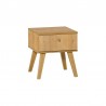 Table de chevet en bois, 1 tiroir, Gamme benidorm