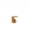 Table de chevet en hêtre, 1 niche, Gamme lancy