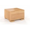 Chevet design en bois massif, chevet bas, Gamme indigo