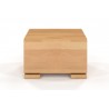Chevet design en bois massif, chevet bas, Gamme indigo