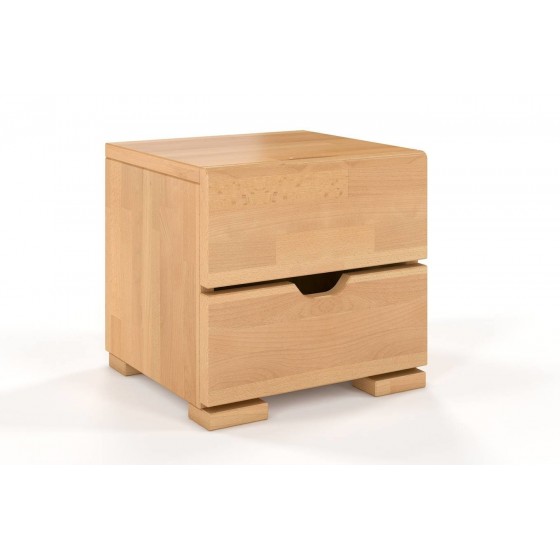Chevet design en bois massif,  chevet haut, Gamme indigo