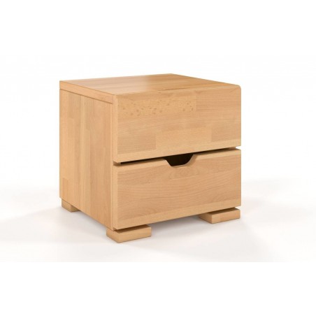 Chevet design en bois massif,  chevet haut, Gamme indigo