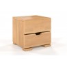Chevet design en bois massif,  chevet haut, Gamme indigo