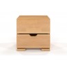 Chevet design en bois massif,  chevet haut, Gamme indigo