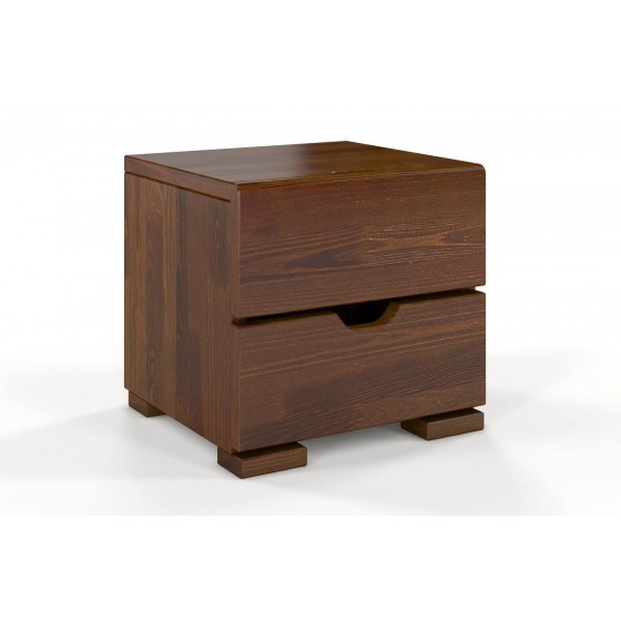 Chevet design en pin massif, chevet haut,  Gamme indigo