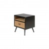 Chevet 1 tiroir, 1 niche, Gamme high