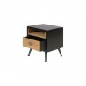 Chevet 1 tiroir, 1 niche, Gamme high