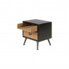 Chevet 1 tiroir, 1 niche, Gamme high