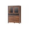 Vaisselier et vitrine 2 portes 8 niches, Gamme Buffo B