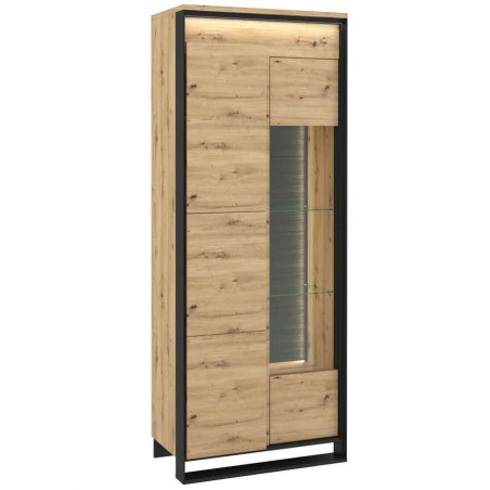 Armoire vitree 2 portes avec led , Gamme sven