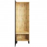 Meuble vitrine, 1 porte, led inclus, Gamme easy