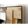 Armoire vitree 2 portes avec led , Gamme sven