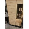 Armoire vitree 2 portes avec led , Gamme sven