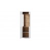 Vaisselier en mdf et placage chêne, 1 porte, 5 niches, Gamme grenade