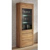 Vaisselier en bois mélaminé, 1 porte, 6 niches, Gamme naples