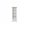 Vaisselier et vitrine 5 niches, couleur blanc, Gamme EvoBlancW
