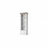 Vaisselier et vitrine 5 niches, couleur blanc, Gamme EvoBlancW
