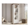 Vaisselier et vitrine 5 niches, couleur blanc, Gamme EvoBlancW