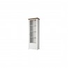 Vaisselier et vitrine 5 niches, couleur blanc, Gamme EvoBlancW
