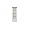 Vaisselier et vitrine 5 niches, couleur blanc, Gamme EvoBlancW