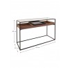 Console 1 plateau de service, Gamme helix