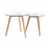 Tables basses gigognes (set de 2), Gamme bloom