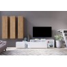 ENSEMBLE MEUBLE TV DESIGN AVEC 3 COLONNES - GAMME ASPEN