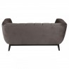 Canapé 2 places velours beige, Gamme amaro